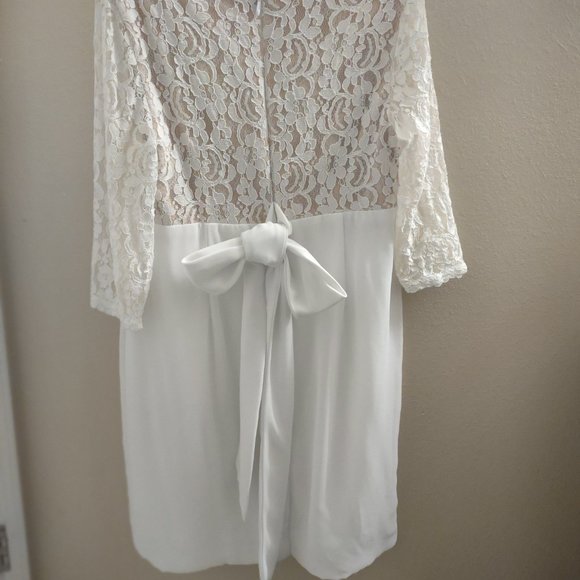 Ivory Azazie Ignacia Size A18 - Picture 2 of 4